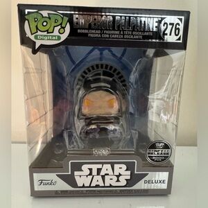 Funko Pop! Star Wars Emperor Palpatine Deluxe Figure #276 NFT Release